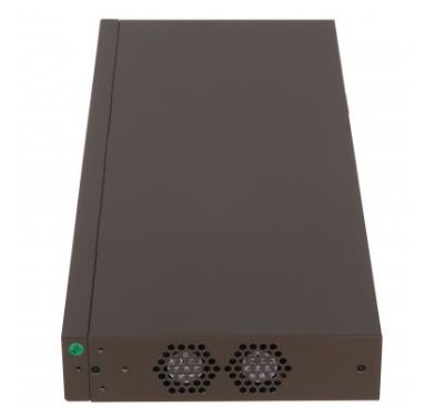 TEG1124P-24-250W 24-портовый неуправляемый коммутатор с поддержкой PoE Тип и напряжение питания: AC 100-240В/50-60Гц