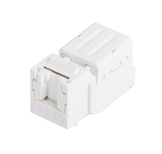 NMC-KJUE2-FT-WT Модуль-вставка NIKOMAX типа Keystone, Кат.6 неэкранированный, белый 
