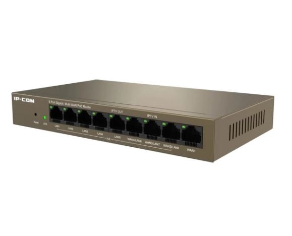 M20-8G-PoE 9-портовый гигабитный PoE-маршрутизатор с облачным управлением Tenda