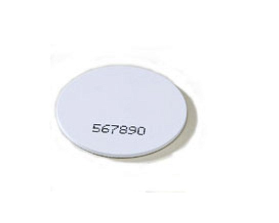 3618 диск белый, ПВХ пластик, D25, Mifare1K IronLogic