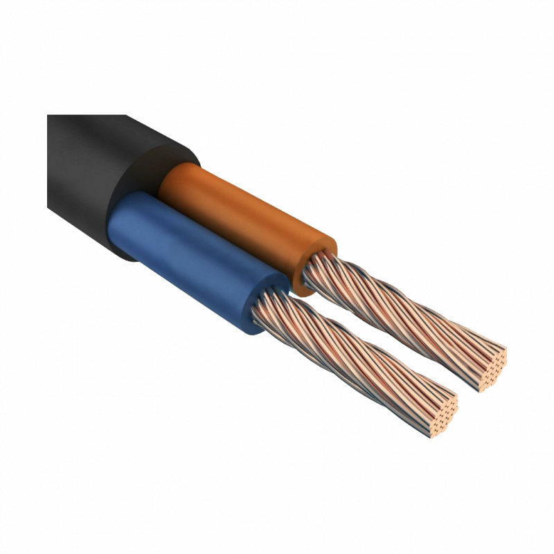 ПВС 2х1,5 мм2 провод (ВОКЗ) (01-8034-5)