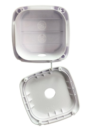 ST-K07 PRO (БЕЛАЯ) универсальная монтажная коробка для видеокамер охранного наблюдения Space Technology