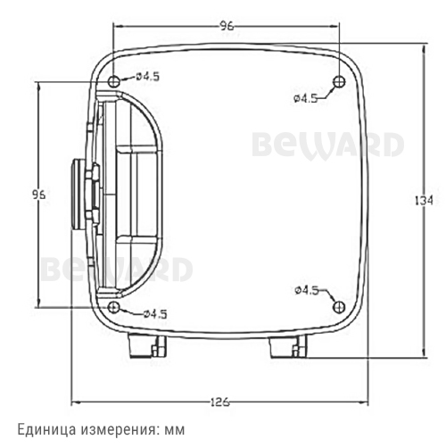 SV2215RBZ уличная цилиндрическая IP-камера видеонаблюдения Beward