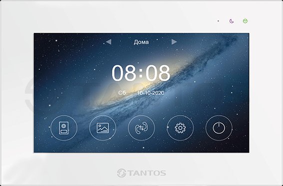 Marilyn HD Wi-Fi IPS (White) монитор цветного видеодомофона 7 дюймов Tantos