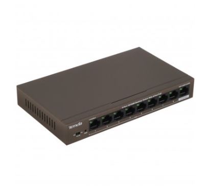 TEF1109P-8-63W 9-портовый настольный коммутатор 10/100 Мбит/с с 8-портовым PoE Tenda