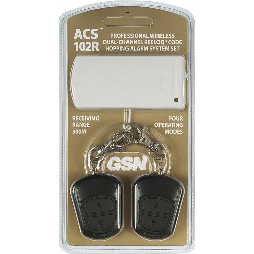 ACS-102R радиоканал (2 канала + 2 брелок) 500 м