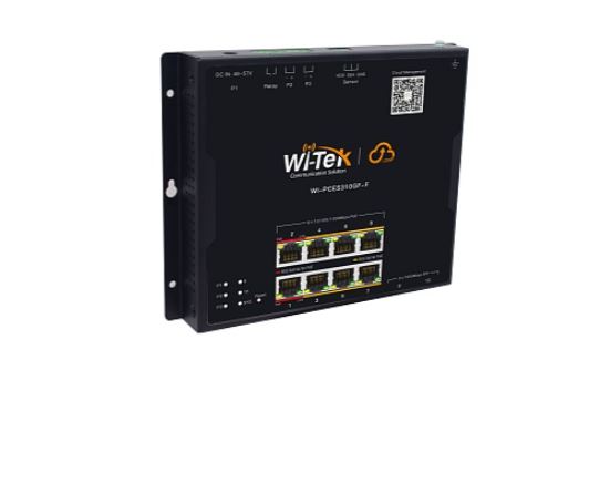 WI-PCES310GF-F коммутатор промышленный плоскопанельный настраиваемый, PoE, 8GE+2SFPWi-Tek