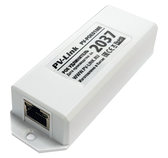 PV-POE01ME (ver.2037) PV-Link одноканальный удлинитель POE 