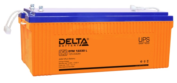 Аккумулятор Delta DTM 12230 L 