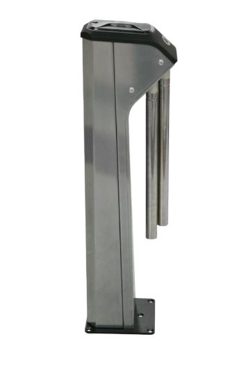 SA320-Е300-EM турникет полуавтоматический с планками «антипаника» нержавеющая сталь Сибирский Арсенал