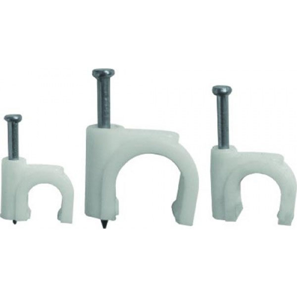 Крепеж кабеля круглый 4мм 07-4004 (50 шт/уп) REXANT