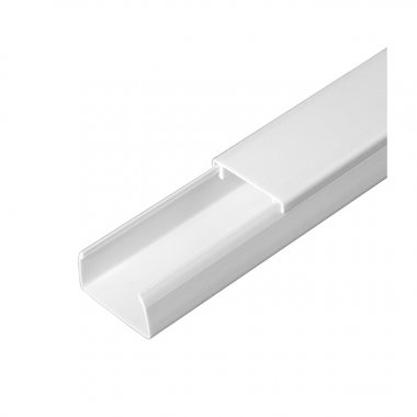 PR.052516 Кабель-канал белый в г/к 25х16 мм (80м/уп) Промрукав