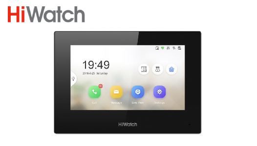 Гибридный монитор HiWatch для создания экономичной и функциональной системы домофонии