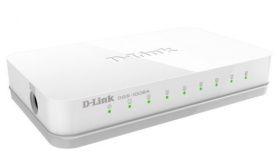 DGS-1008A коммутатор D-Link 