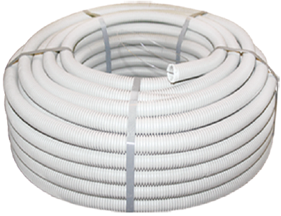 Труба гофрированная 16 мм с зондом (100 м/бухта)