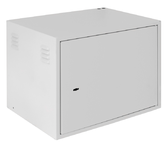 EC-WS-096045-GY настенный антивандальный шкаф, 9U, Ш600хВ470хГ450мм, OEM, серый