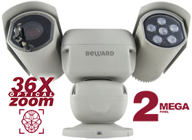B89R-2217Z36 уличная поворотная IP-камера видеонаблюдения PTZ Beward