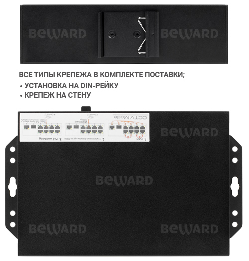 STP-811HPS коммутатор Beward