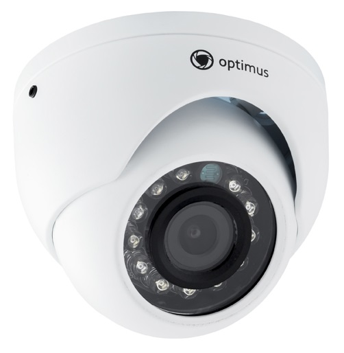 AHD-H052.1(3.6)E_V.3 уличная купольная всепогодная мультиформатная камера видеонаблюдения Optimus
