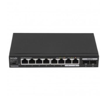 TEM2010X 8-портовый коммутатор Ethernet 2,5 Гбит/с с двумя портами 10 Гбит/с SFP+ Tenda