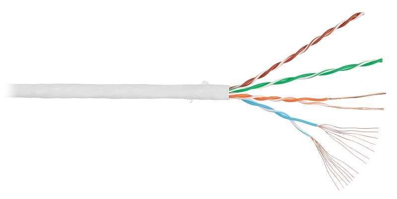 NKL 4000A-GY кабель NIKOLAN U/UTP 4 пары