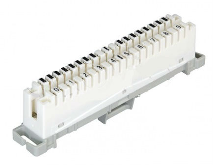 NMC-PL10-DC-10 плинт размыкаемый (10 шт/уп)