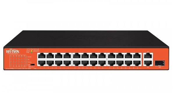 WI-PS526GH коммутатор неуправляемый PoE Wi-Tek