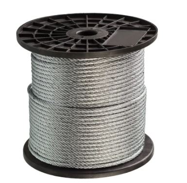 DIN 3060 трос мягкий 7X19 4MM Нерж.A4 (250м) КНК
