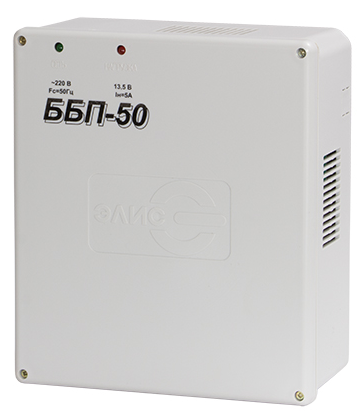 ББП-50 источник бесперебойного питания импульсный (пласт. корпус) (Элис)