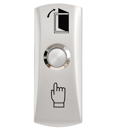 B41 (ver. 4031) металлическая накладная механическая кнопка с Н.Р. контактами NOVIcam