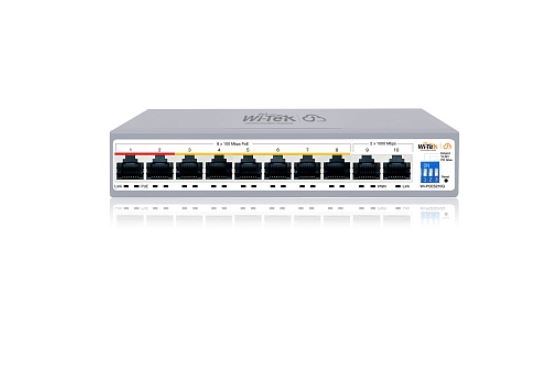 WI-PCES210G настраиваемый коммутатор с функцией PoE Wi-Tek