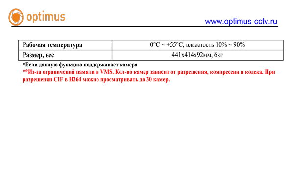 NVR-5648_V.1 IP-видеорегистратор 64-х канальный Optimus