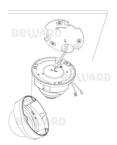 SV2018DVZ (2.7-13.5мм) уличная купольная всепогодная IP-камера видеонаблюдения Beward