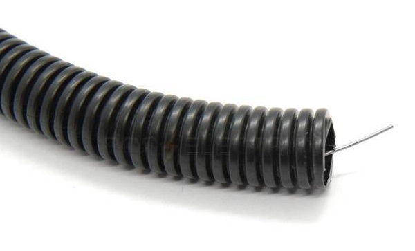 CTG20-16-K02-100-1 труба гофрированная ПНД d=16 мм с зондом черная (100 м/бухта) IEK