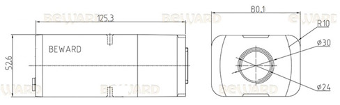 BD4780 внутренняя IP-камера видеонаблюдения с встроенным микрофоном Beward