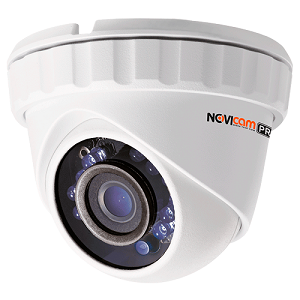 Вандалозащищённая купольная всепогодная TVI видеокамера NOVIcam PRO T32W