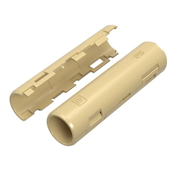 PR13.0425 муфта разборная d16 мм сосна (100шт/1200шт уп/кор) Промрукав PR13.0425 муфта разборная d16 мм сосна (100шт/1200шт уп/кор) Промрукав