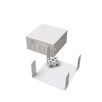 070-025 Коробка монтажная огнестойкая металлическая 070-025 75х75х37 (2к х 10мм) ПожТехКабель