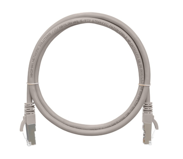 NMC-PC4SD55B-050-GY шнур F/UTP 4 пары NIKOMAX