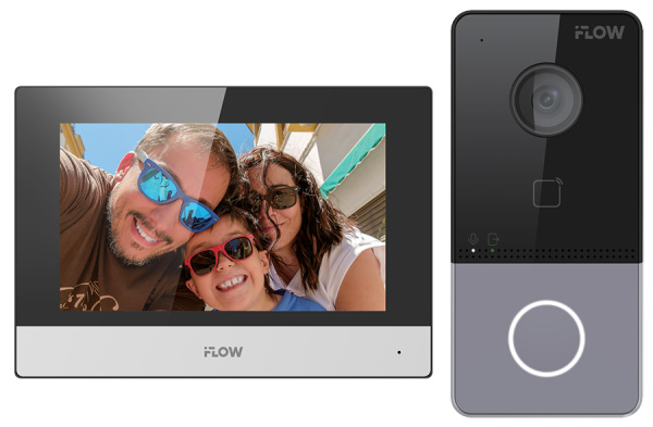 F-VI-5443I (Аналог DS-KIS603-P(C)) комплект IP видеодомофона с Wi-Fi iFlow