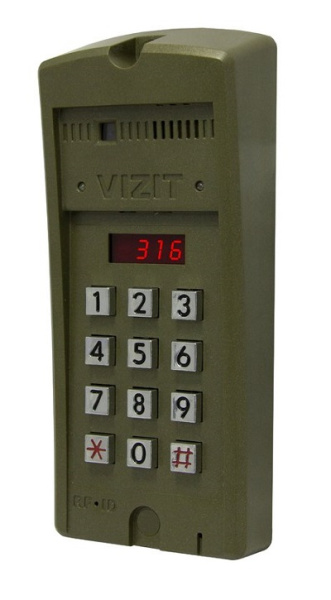 БВД-316F вызывная панель аудиодомофона VIZIT