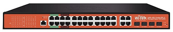 WI-PMS328GF-Alien управляемый гигабитный L2 коммутатор с функцией c Poe Wi-Tek