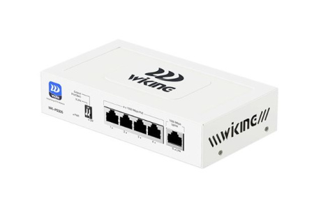 WK-PS305 v2 коммутатор неуправляемый PoE 45Вт, 4GE(PoE)+1GE Wi-Tek 
