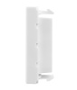 DR-513100 fдаптер 45х45 мм для модуля Keystone, 2 порта, шторки, белый Datarex