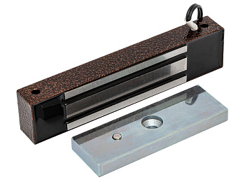 ML-180KB с уголком (коричневый) замок электромагнитный AccordTec