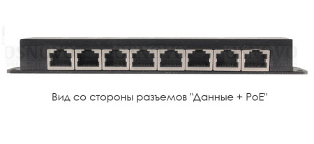 Midspan-8/P PoE-инжектор пассивный Osnovo