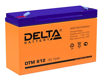 Аккумулятор Delta DTM 612 