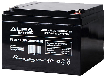 Аккумулятор FB 26-12 (12В/26Ач)