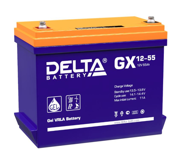 Аккумулятор Delta GX 12-55