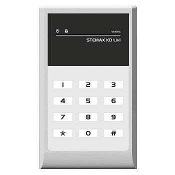 STEMAX KD Livi (grey) кнопочная кодовая панель для управления контроллерами